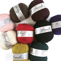 리네아 담비 뜨개실 털실 램스울 겨울 조끼, 416 퍼플