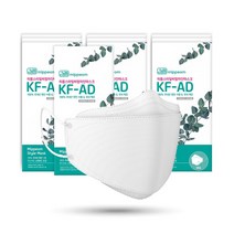 미쁨케이마스크 미쁨 스타일 비말차단 마스크 대형 KF-AD 화이트, 2박스, 50개입
