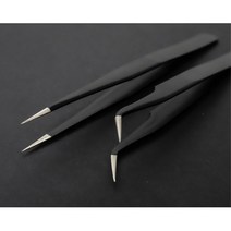 집게 쪽집게 웨딩 플랫 공업용핀셋 네일, 1개, I형