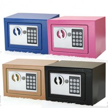 포스 포스기 현금출납기 현금통 금전통 돈통 돈금고 가정용 개인 미니 소형 명품 금고, 블루