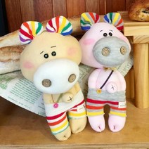 멜빵바지 피포포 양말인형 교구 펠트diy, 베이지