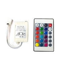 아두이노 RGB 리모컨 모듈 컨트롤러 RF-RGB CONTROLLER-II, 1개