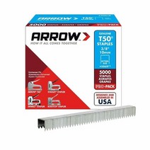 Arrow Hammer Tacker T50 및 T55 스테이플, Staples