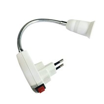 E27 전구 전구 소켓 소켓 어댑터 변환기 led 램프베이스 스위치 40 cm eu 플러그