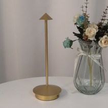 자페라노 Poldina pro mini 30cm 무선 테이블 램프 골드 크롬