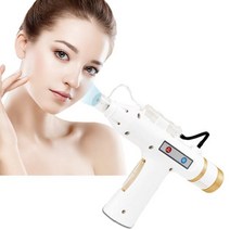 여행용 미니 휴대용 핸드휴대용 3 in 1 LED 콜드 핫 해머 최고의 나노 크리스탈 니들 프리 메조건 건, 04 UK Plug