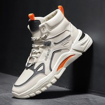 남성용 운동화 패션 플랫폼 하이탑 스니커즈