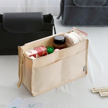 이너백 기저귀가방 유모차정리함 백인백 임신선물, 블랙