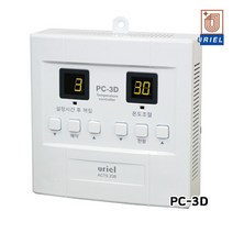 전기판넬 온도조절기, (6) 1난방 PC-3D(10매용)