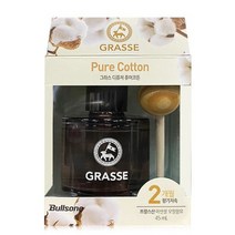 불스원 디퓨저 45ml 퓨어코튼 차량용 방향제, 불스원 디퓨저 45ml 퓨어코튼 차량용 방향