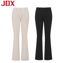 JDX 제이디엑스 23년 여름신상 50% 세일!! 여성 린넨 밴드 부츠컷 팬츠 X2PTUQ6731