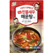 정옥 국내산 다슬기로 우린 시원하고 얼큰한 민물새우매운탕, 350g, 12개
