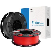 휴비나인 3d펜잉크 CREALITYPLAPETG 175mm 필라멘트 PLA 3D 인쇄 재료 기포 없음막기워핑 강력한 본딩 모든 FDM 프린터용, black and red