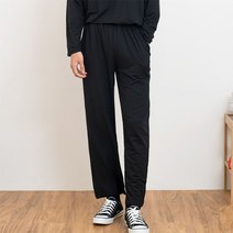 남자 베이직 10대 대학생 코디 피치 밀키 와이드핏 바지