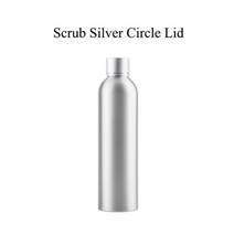 분말충진기 소분기 정량기 자동계량기 정량분배기 10pcs 30-500ML 알루미늄 병 뚜껑 화장품 리필 실버 황금 컨테이너 여행 JX156-10, 80ml_with white flap lid | Alu