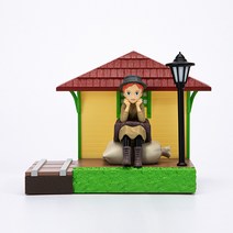 빨강머리앤 기차역 피규어 무드등 수면등 수유등 인테리어조명 LED