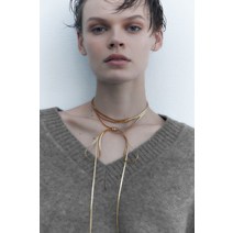 독일직구 자라 ZARA 정품 금속 활이 달린 목걸이