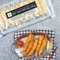 킹푸드 점보 크런치 새우튀김 500g 홀딱새우 헤드온새우 왕새우, 10팩