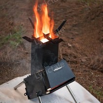 리릭테일 펠릿난로 캠핑 무동력 야외용, B