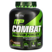 MP Muscle Pharm Combat Protein Powder 단백질 분말 프로틴 파우더 초콜릿 밀크 4lb 1.8kg