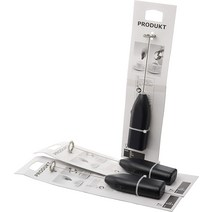 Ikea Frother Milk 일렉트릭 블랙 (3팩), 한개옵션0