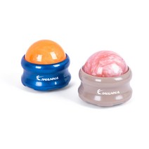 아이워너 마사지 롤링볼 휴대용 마사지볼, 코랄&스모크베이지