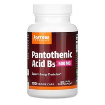 자로우포뮬러스 판토텐산 B5 칼슘 100정 단품, 1개, 100캡슐