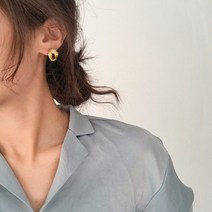 트루러비 하모 데일리 골드 귀걸이