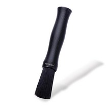 Normcore Barista Brush - 커피 가루 클리닝 브러시 - 천연 블랙 스테인드 오크 나무 손잡이 커피 브러시 - 에스프레소 머신 클리닝 브러시