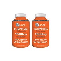 코스트코 Qunol 큐놀 강황 1500mg 1+1 총360정 터메릭, Qunol 큐놀 강황 1500mg 1+1 총360정 터