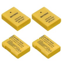 1530mAh EN-EL14A EN-EL14 EN EL14 니콘 D3100 D3200 D3300 D3400 D3500 D5600 D5100 D5200 P7000 P7800 P770, [02] 4Pcs