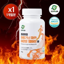 건강수비대 아르기닌 마카 야관문 환 100g 1개월분, 1통