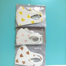 곰돌이마스크2세트01O085701 착용감이좋은 3D입체디자인