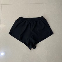 스포츠웨어 러닝 반바지 마라톤싱글렛 상의, M, 30, 04.쓰리 팬츠 블랙