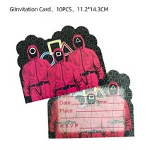 초대장 카드 1411cm 생일 초대장 소년 카드 축하 파티 호의, 05 invitation card