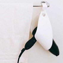 펜션 호텔욕실 걸이식 드라이기홀더 미니행거 모텔 기숙사 파우더룸 벽후크
