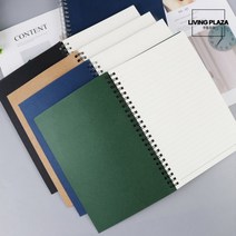 수첩 스프링노트 랜덤 메모 공책 신학기 다이어리 스터디 광장 떡메 색상 모지 플래너, 색상랜덤