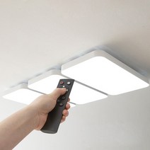 라이팅에버 LED 시스템 리모컨 거실등 삼성칩 180W 화이트 심플 천장등
