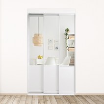 비엠도어 3연동 슈퍼슬림라인 현관중문 거실문 방문 깔끔시공 친절시공 인테리어 강화유리