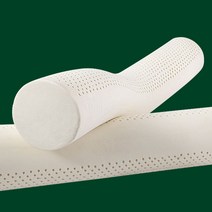 라텍스 원통형 베개 죽부인 쿠션 베개 베게 수면, 100x20cm 회색
