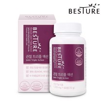 베스처 관절+연골+뼈건강 3중복합기능 트리플 액션 플래티넘 MSM 1500mg 60정 아세틸글루코사민 비타민D, 5박스