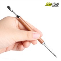 커빙 라떼아트 에칭펜 3종 우유거품기 바리스타 라떼아트펜 홈카페 커피잔, 커빙 우드 라떼아트펜, 제품선택:커빙 우드 라떼아트펜