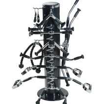 렛풀다운 로잉 머신 헬스 기구 손잡이 매드 그립 핸들, 흰색 88cm 가방 주위