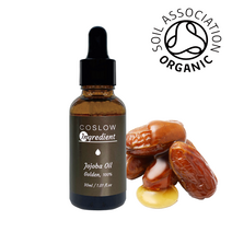 [코슬로우]100% 유기농 호호바오일 30ml 영국 오가닉 인증 리얼 골든 비정제 골드 jojoba oil, 1개