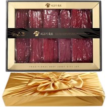 소고기 육포 명절 선물세트 + 보자기 증정, 750g, 1개