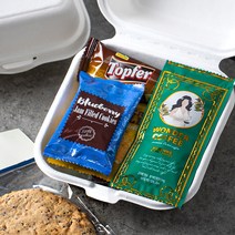 실속 가득 수제쿠키 도시락 도시락선물용으로좋은 고급쿠키 답례쿠키 프리미엄간식