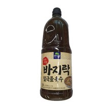 면사랑 바지락 밑국물 육수 1.8L 해물 칼국수 굴탕면