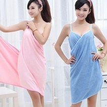 목욕 3초 가운 드레스 호텔 샤워가운, 퍼플, 1개