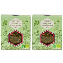 레 아빌레스 데 말레스코 프랑스배송 꿀꽃 살구녹차 2팩 Les Abeilles de Malescot Apricot Green Tea