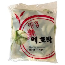 찌개 볶음용 냉동 반달애호박(1kg), 애호박반달1개, 1개